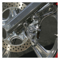 Étrier Avant Gauche Performance Machine - 292mm - Harley Davidson Dyna, Softail, Sportster, Touring de 1984 à 1999 - Poli