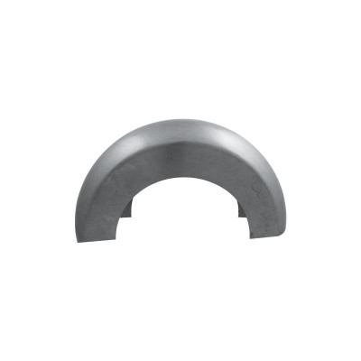  15 3/4" Roll-Your-Own Custom Blank Steel Rear Fender Round Top with 13 3/8" Radius 