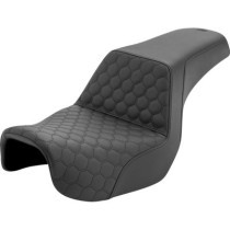 Selle Saddlemen Step Up Honeycomb - Harley Davidson Dyna à partir de 2006 - Noir