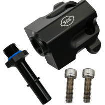 Fuel Rail Kit Billet Black M8 Touring 2017-2024