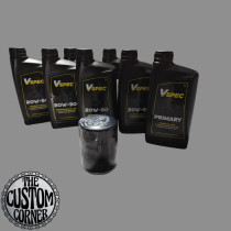 Kit vidange - huile synthèse - Harley Davidson Milwaukee-Eight (M8) - filtre noir