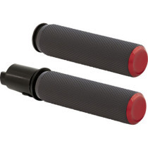 Grips - Knurled - TBW - Red