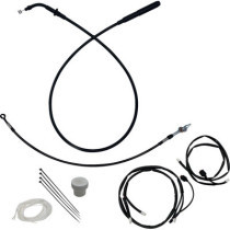 EZ INSTALL KT  H-BAR PLUS 6" FLHX, FLHXSE BLACK