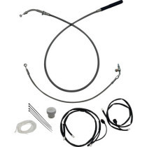EZ INSTALL KT  H-BAR PLUS 6" FLTR, FLTRSE BRAIDED