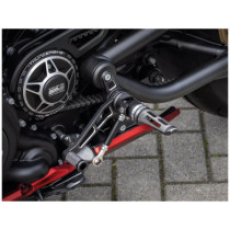 SP-S Recessed Foot Controls Black Cut