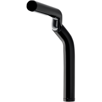 Guidon Biltwell Tyson XL Pull back - Hauteur 10" - Harley Davidson avec accélérateur à cable - Noir