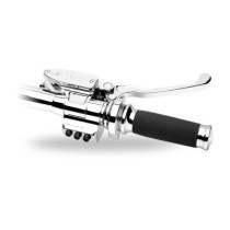 PM, Contour hydr. brake master cylinder 11/16" bore. Chrome