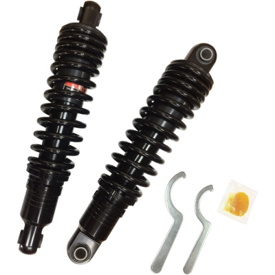 Amortisseurs réglables Heavy Duty - Hauteur 13" + ou - 0,5" - Sportster à partir de 2004 - Noir