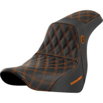 SEAT SDC PERF GRIPPER ORANGE STITCH