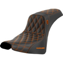 SEAT SDC PERF GRIPPER ORANGE STITCH