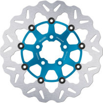 BRAKE DISC FLOATING WAVE BLUE