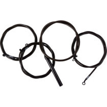 Handlebar Cable/Brake Line Kit - Complete - 12" - 14" Handlebars - Midnight