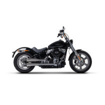 Silencieux ZARD slip-on conique - Harley Davidson Softail à partir de 2018 (sauf Fat Boy et Breakout) - Poli