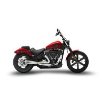 Pare chaleur pour ligne 2 en 1 Full Kit - Softail à partir de 2018 (sauf Fat Boy et Breakout) - Poli