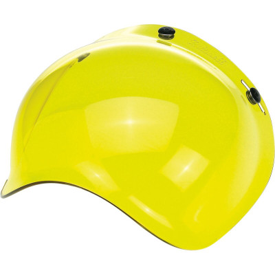 POLYCARBONATE ANTI-FOG BUBBLE SHIELD YELLOW