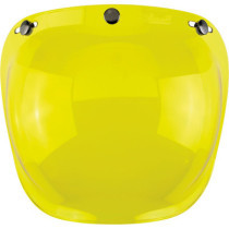 POLYCARBONATE ANTI-FOG BUBBLE SHIELD YELLOW