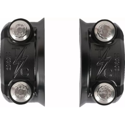 Clamp de leviers de frein et embrayage Speedway - Harley Davidson Dyna, FXR, Softail et Sportster après 2009 - Noir
