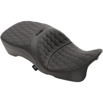 SEAT LARGE TOURING DOUBLE DIAMOND STITCH THAT ACCEPT FRAME MOUNTED BACKRESTS