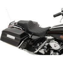 SEATS PREDATOR III DOUBLE DIAMOND VINYL BLACK/SILVER