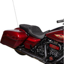 Seat Freedom Vinyl Double Diamond Silver Stitch FLH 2009-23