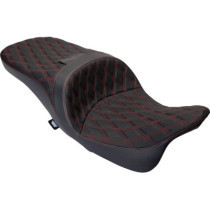 Seat Freedom Vinyl Double Diamond Red Stitch FLH 2009-2023