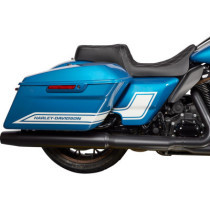 Seat Predator 1-up Vinyl Double Diamond Silver FLH 2008-2023