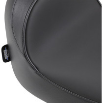 SEAT SOLO W/OPTIONAL EZ GLIDE BACKREST FRONT WITH DRIVER BACKREST RECEPTACLE VINYL BLACK