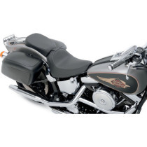 SEAT SOLO W/OPTIONAL EZ GLIDE BACKREST FRONT WITH DRIVER BACKREST RECEPTACLE VINYL BLACK