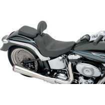 SEAT SOLO W/OPTIONAL EZ GLIDE BACKREST FRONT WITH DRIVER BACKREST RECEPTACLE VINYL BLACK