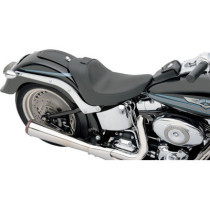 SEAT SOLO W/OPTIONAL EZ GLIDE BACKREST FRONT WITH DRIVER BACKREST RECEPTACLE VINYL BLACK