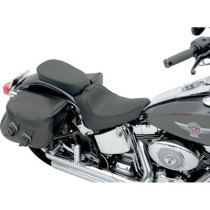 PILLION PAD SOLO REAR WIDE VINYL BLACK