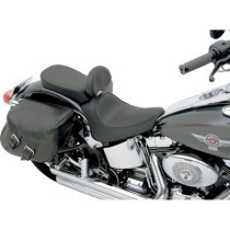 PILLION PAD SOLO REAR WIDE VINYL BLACK