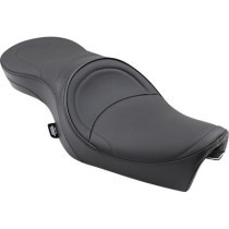 SEAT LOW-PROFILE TOURING REAR 2-UP VINYL BLACK