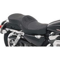 SEAT LOW-PROFILE TOURING REAR 2-UP VINYL BLACK