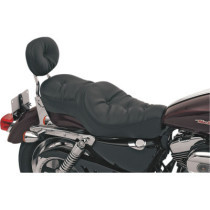 SEAT WIDE LOW-PROFILE REAR 2-UP VINYL BLACK
