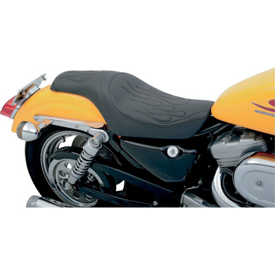 SEAT PREDATOR REAR FULL LENGTH VINYL BLACK