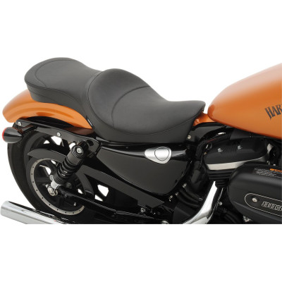 SEAT LOW-PROFILE DOUBLE BUCKET SMOOTH BLACK