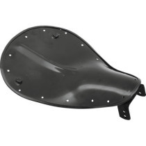 SEAT BASE SPRING SOLO SMALL FRONT WITH HINGE STEEL BLACK