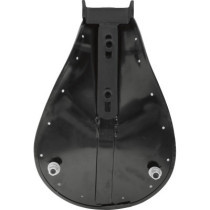 SEAT BASE SPRING SOLO SMALL FRONT WITH HINGE STEEL BLACK
