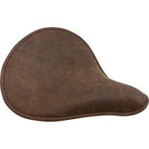 SEAT SPRING SOLO LARGE LOW-PROFILE FRONT SOLO LEATHER DISTRESSED BROWN