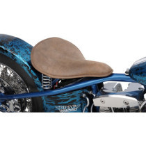SEAT SPRING SOLO LARGE LOW-PROFILE FRONT SOLO LEATHER DISTRESSED BROWN
