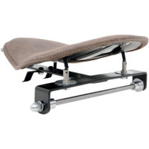 MOUNT KIT FRONT FOR SPRING SOLO SEATS STEEL BLACK