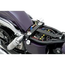 MOUNT KIT FRONT FOR SPRING SOLO SEATS STEEL BLACK