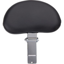 BACKREST EZ GLIDE II SMALL DRIVER PLAIN VINYL BLACK