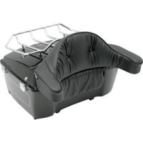 PAD KING TOUR BOX REAR PILLOW BACKREST VINYL BLACK