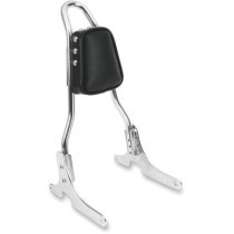 BACKREST PADS TAPERED SMOOTH FOR ROUND SISSY BARS