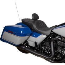 EZ Glide II Backrest - Small - Vinyl - Double Diamond Black Stitch
