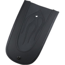 FENDER PROTECTOR FENDER SKINS REAR FLAME STITCH VINYL BLACK