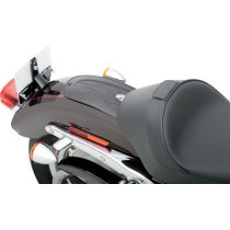 FENDER PROTECTOR FENDER SKINS REAR FLAME STITCH VINYL BLACK