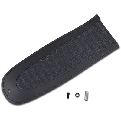 FENDER PROTECTOR FENDER SKINS REAR GATOR LEATHER BLACK